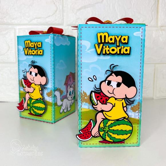Kit Festa Magali - 50 Caixas Personalizadas