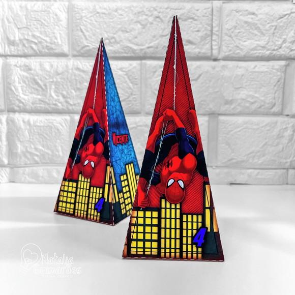 Kit Papelaria Personalizada Homem Aranha - 20 Caixas