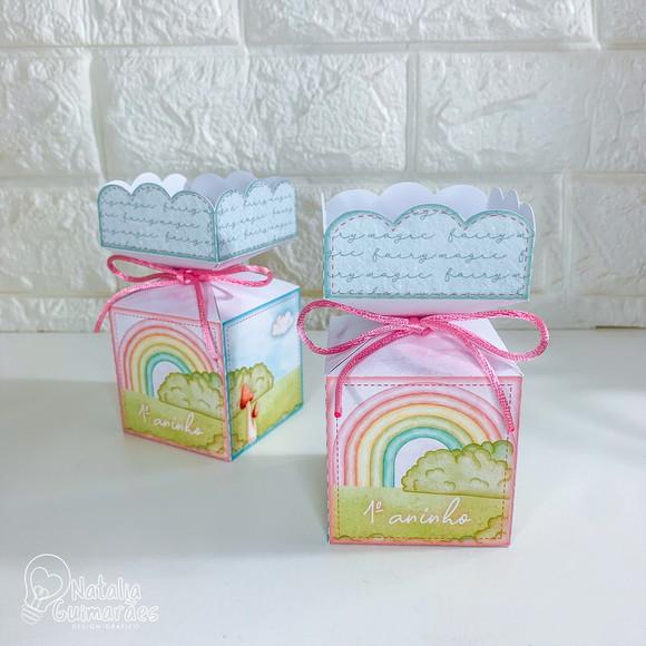 Kit Papelaria Personalizada Jardim Encantado - 20 Itens