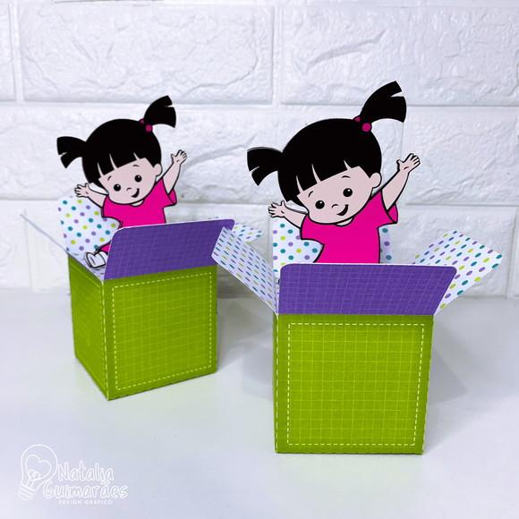 Kit Papelaria Personalizada Monstros S.a 20 Caixas