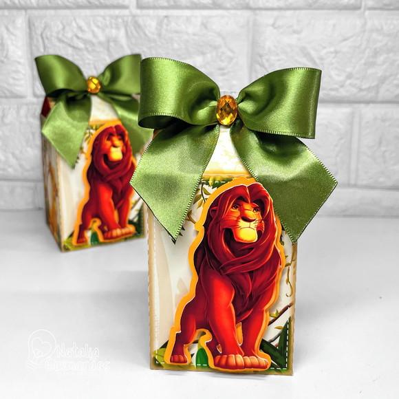 Kit Papelaria Personalizada Rei Leão - 30 Caixas