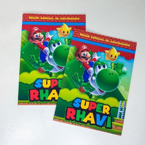 Livrinho de Colorir - Super Mario