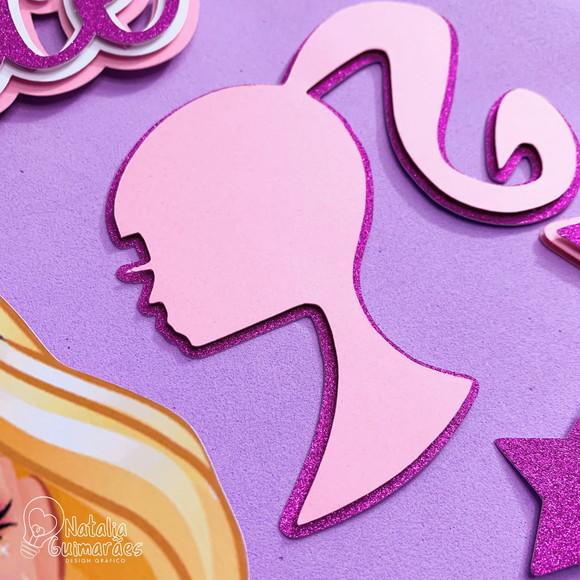Topo de Bolo Barbie