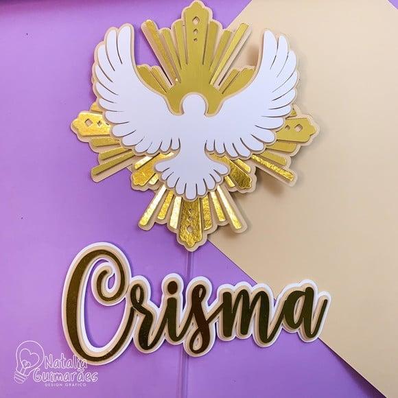 Topo de Bolo Crisma