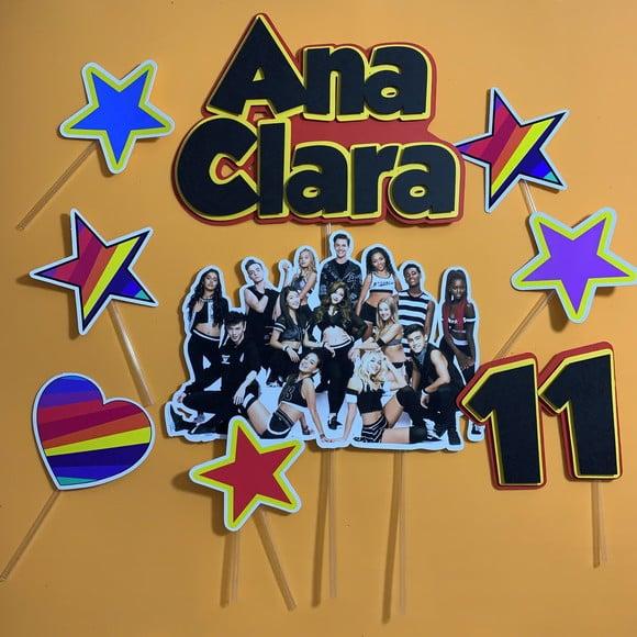 Topo de Bolo Now United