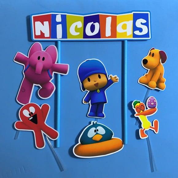 Topo de Bolo Pocoyo