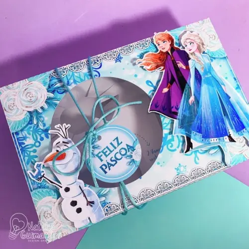 16 Caixas para Kit Mini Confeiteiro - Frozen