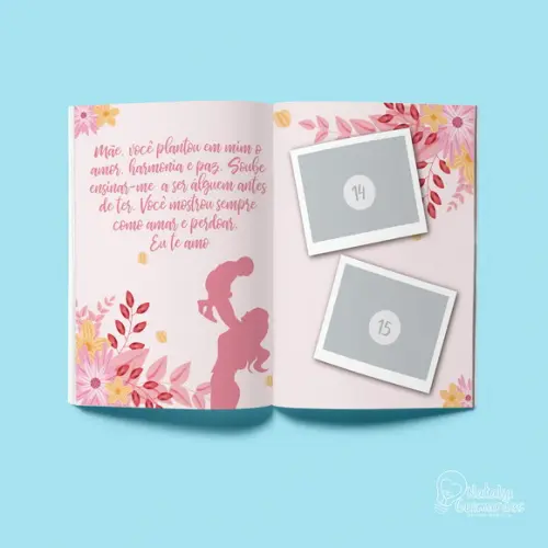 Álbum de Figurinhas - Dia das Mães