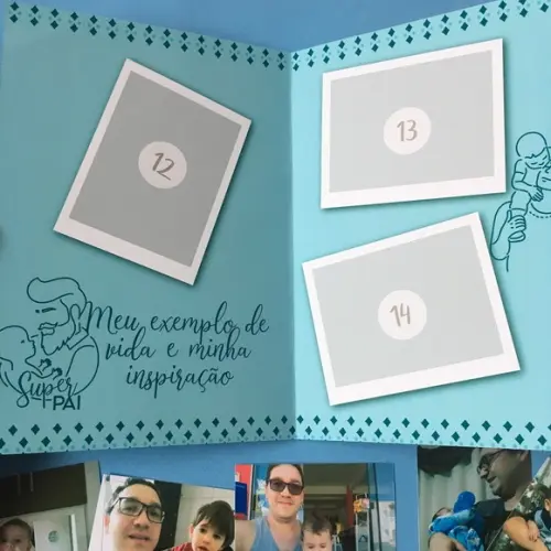 Álbum de Figurinhas - Dia dos Pais