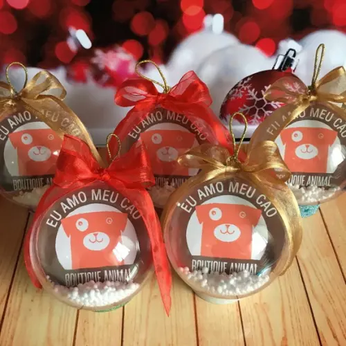 Bolinhas de Natal Personalizadas Empresas