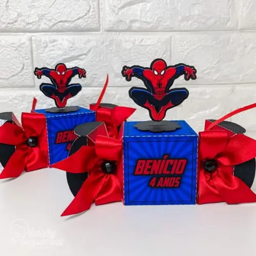 Caixa Bala Homem Aranha