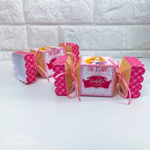 Caixa Bala Princesas da Disney