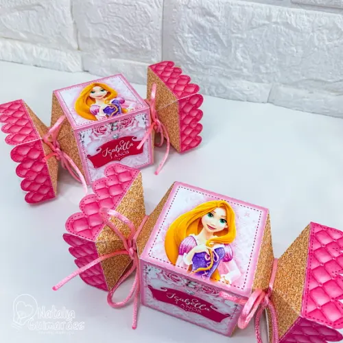 Caixa Bala Princesas da Disney