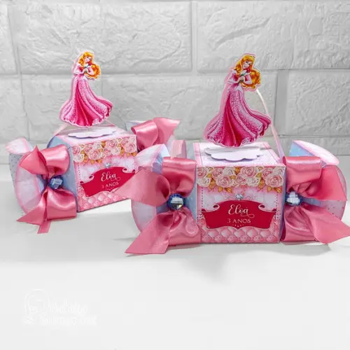 Caixa Bala Princesas da Disney