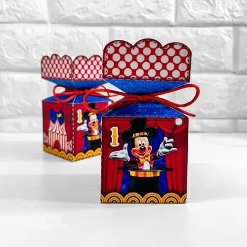 Caixa Meia Bala Circo do Mickey