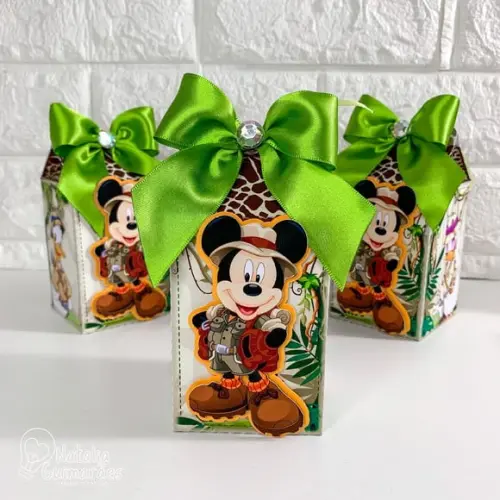 Caixa Milk Mickey Safari