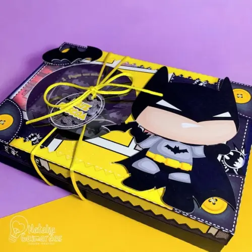 Caixa para Kit Mini Confeiteiro - Batman