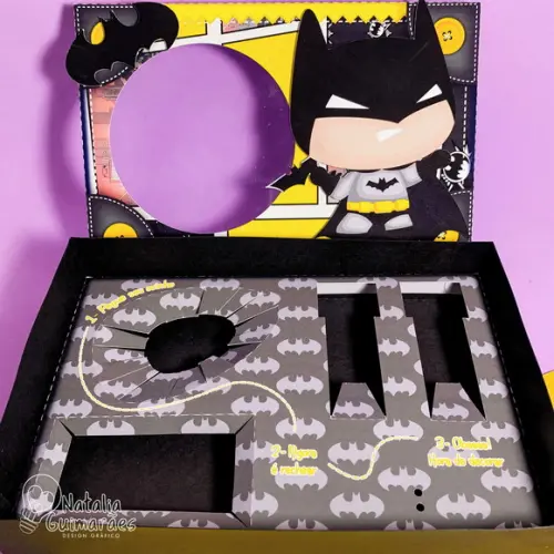 Caixa para Kit Mini Confeiteiro - Batman