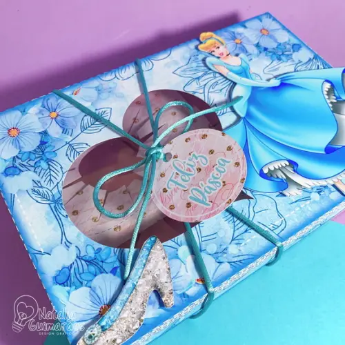 Caixa para Kit Mini Confeiteiro - Cinderela