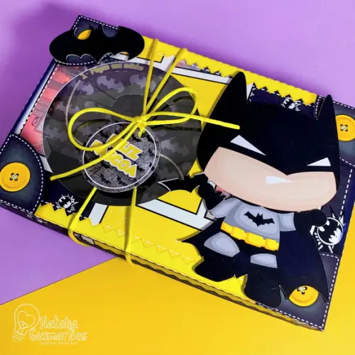 Caixa para Kit Mini Confeiteiro - Batman