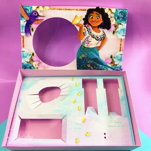 Caixa para Kit Mini Confeiteiro - Encanto