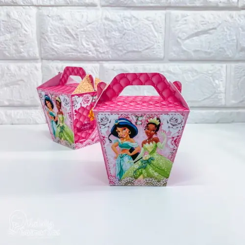 Caixa Sushi com Alça Princesas da Disney