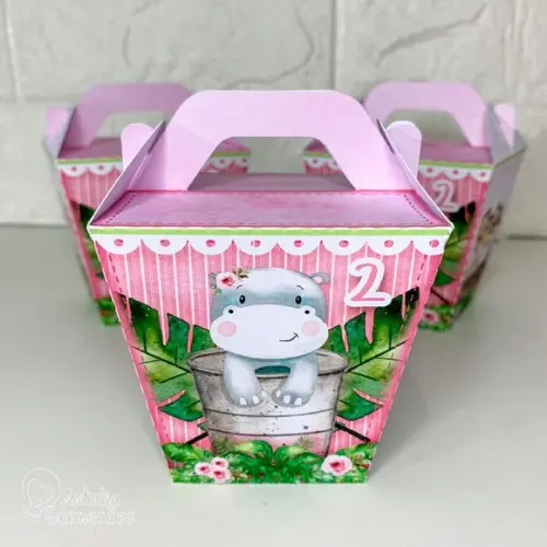 Caixa Sushi com Alça Safari Menina
