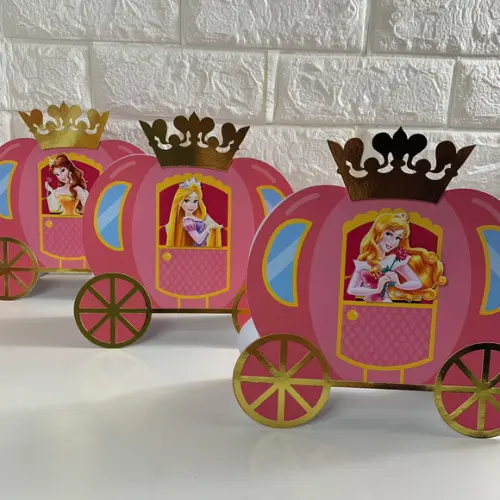Centro de Mesa Princesas