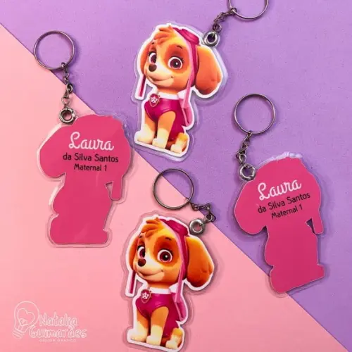 Chaveiro Escolar Personalizado / Qualquer Tema