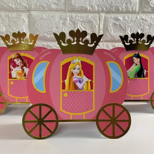 Centro de Mesa Princesas