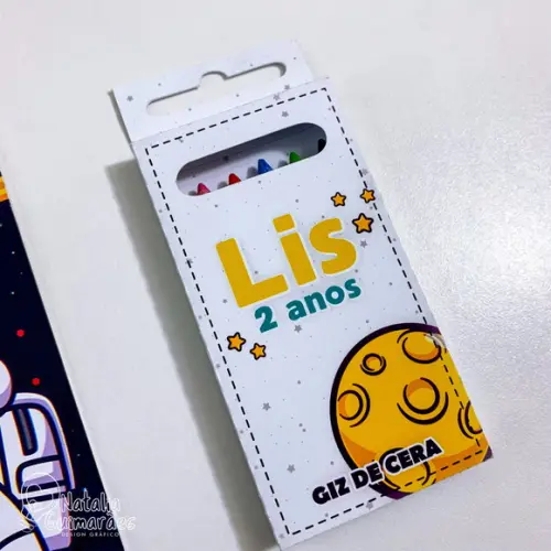 Kit Colorir - Livrinho de Colorir Astronauta