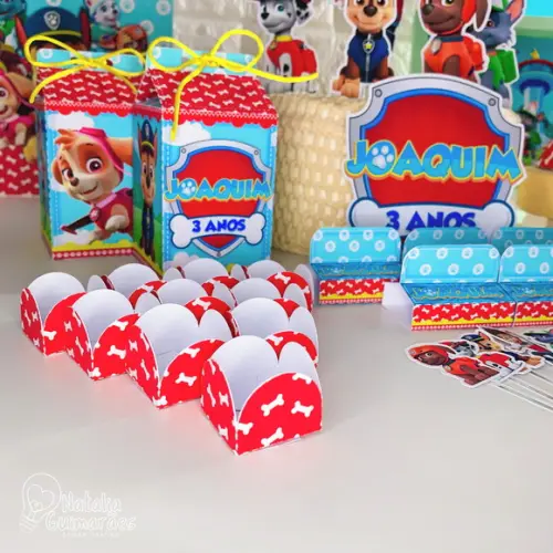 Kit Festa em Casa/ Só Um Bolinho Patrulha Canina