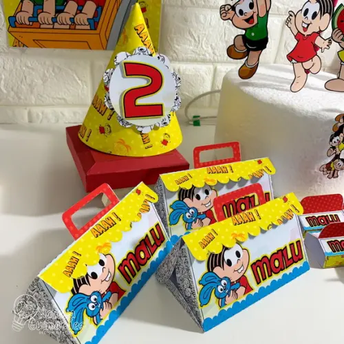 Kit Festa em Casa/ Só Um Bolinho Turma da Monica