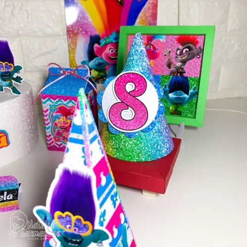 Kit Festa em Casa/ Só Um Bolinho Trolls 2