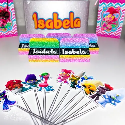 Kit Festa em Casa/ Só Um Bolinho Trolls 2