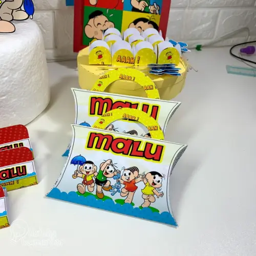 Kit Festa em Casa/ Só Um Bolinho Turma da Monica