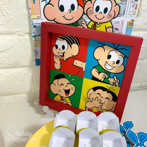 Kit Festa em Casa/ Só Um Bolinho Turma da Monica
