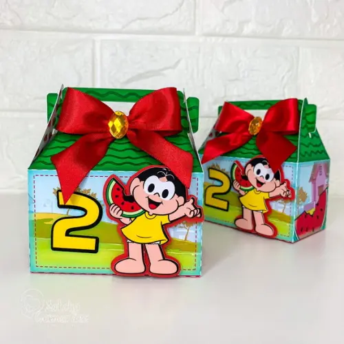 Kit Festa Magali - 50 Caixas Personalizadas