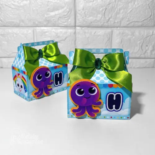 Kit Papelaria Personalizada Bolofofos - 30 Caixas