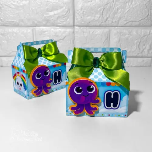 Kit Papelaria Personalizada Bolofofos - 30 Caixas