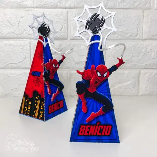 Kit Papelaria Personalizada Homem Aranha 30 Caixas