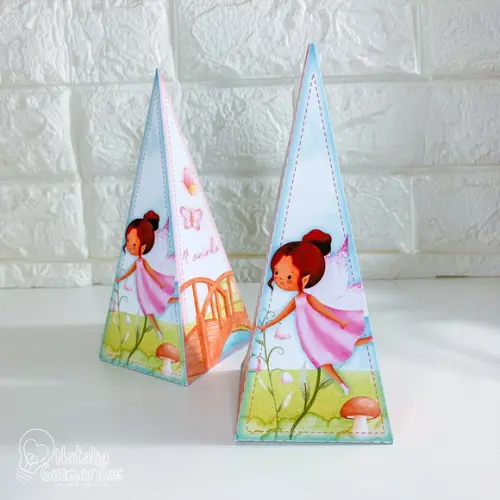 Kit Papelaria Personalizada Jardim Encantado - 20 Itens
