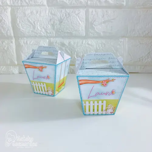 Kit Papelaria Personalizada Jardim Encantado - 50 Itens