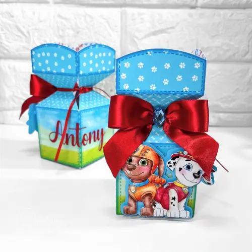 Kit Papelaria Personalizada Patrulha Canina - 50 Caixas