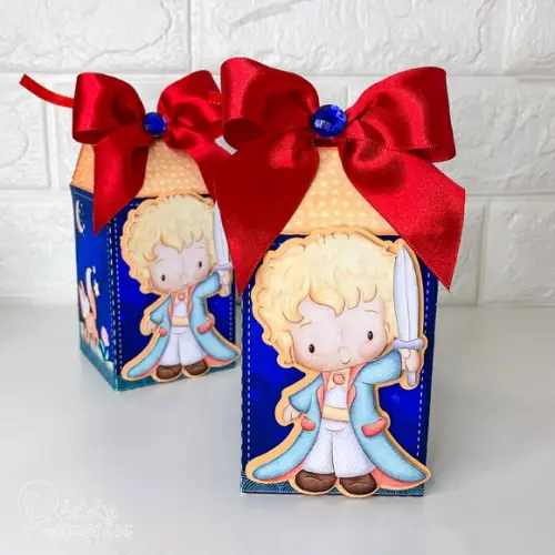 Kit Papelaria Personalizada Pequeno 20 Caixas Festa Infantil