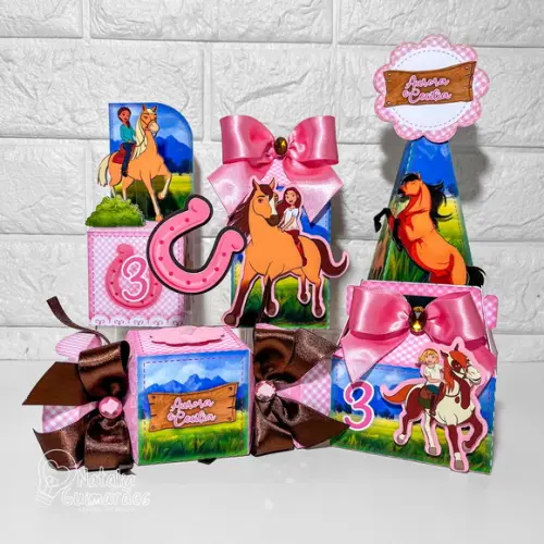 Kit Papelaria Personalizada Spirit - 50 Caixas