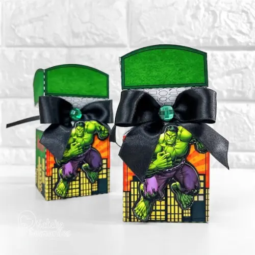Kit Papelaria Personalizada Vingadores - 20 Caixas