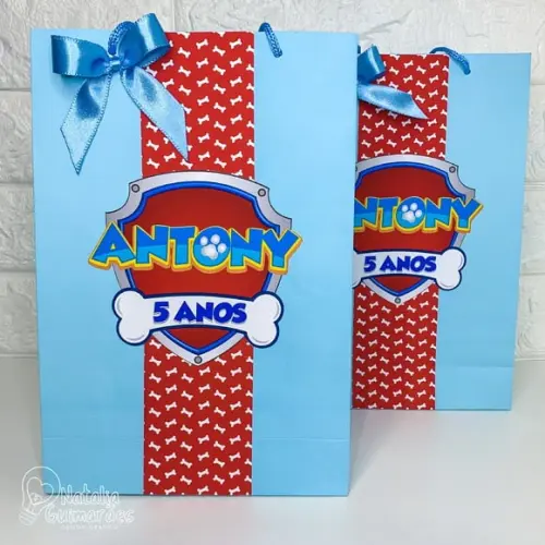 Sacola Personalizada Patrulha Canina