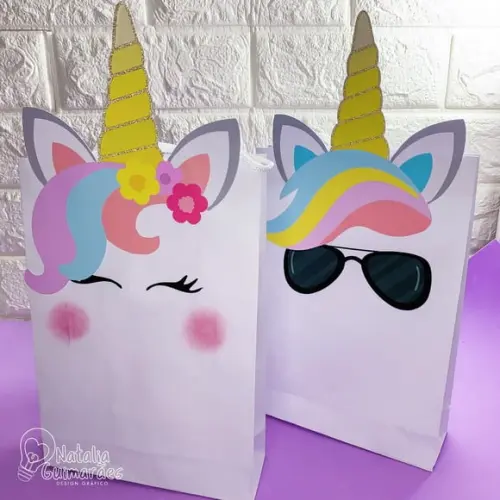Sacola Personalizada Unicórnio