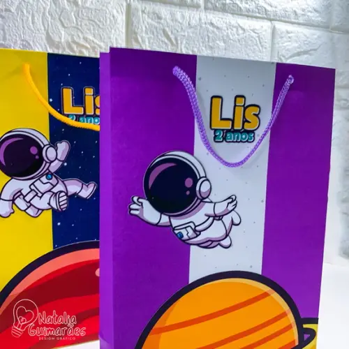 Sacola Personalizada Astronauta